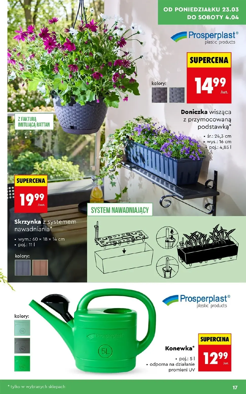 gazetka promocyjna Biedronka Hity i inspiracje do ogrodu - Strona 17