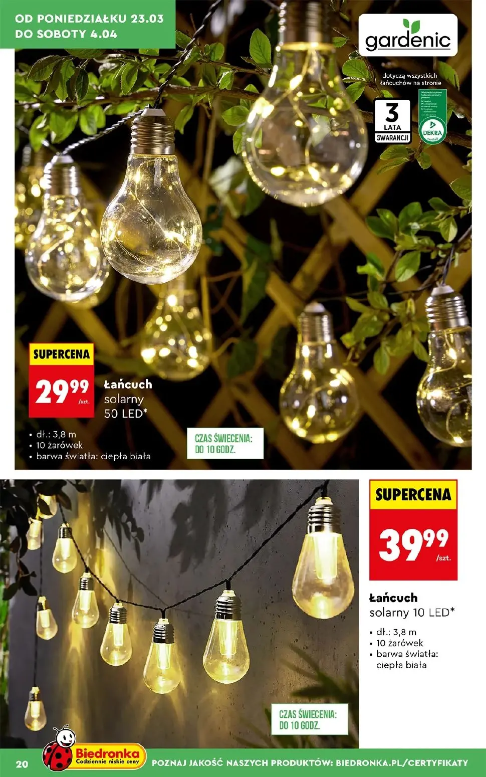 gazetka promocyjna Biedronka Hity i inspiracje do ogrodu - Strona 20