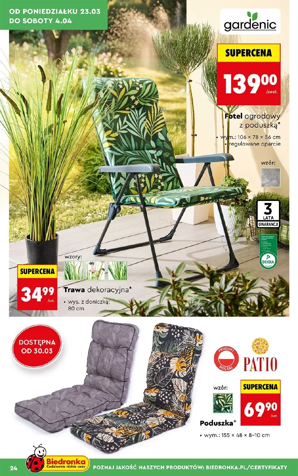 gazetka promocyjna Biedronka Hity i inspiracje do ogrodu - Strona 24