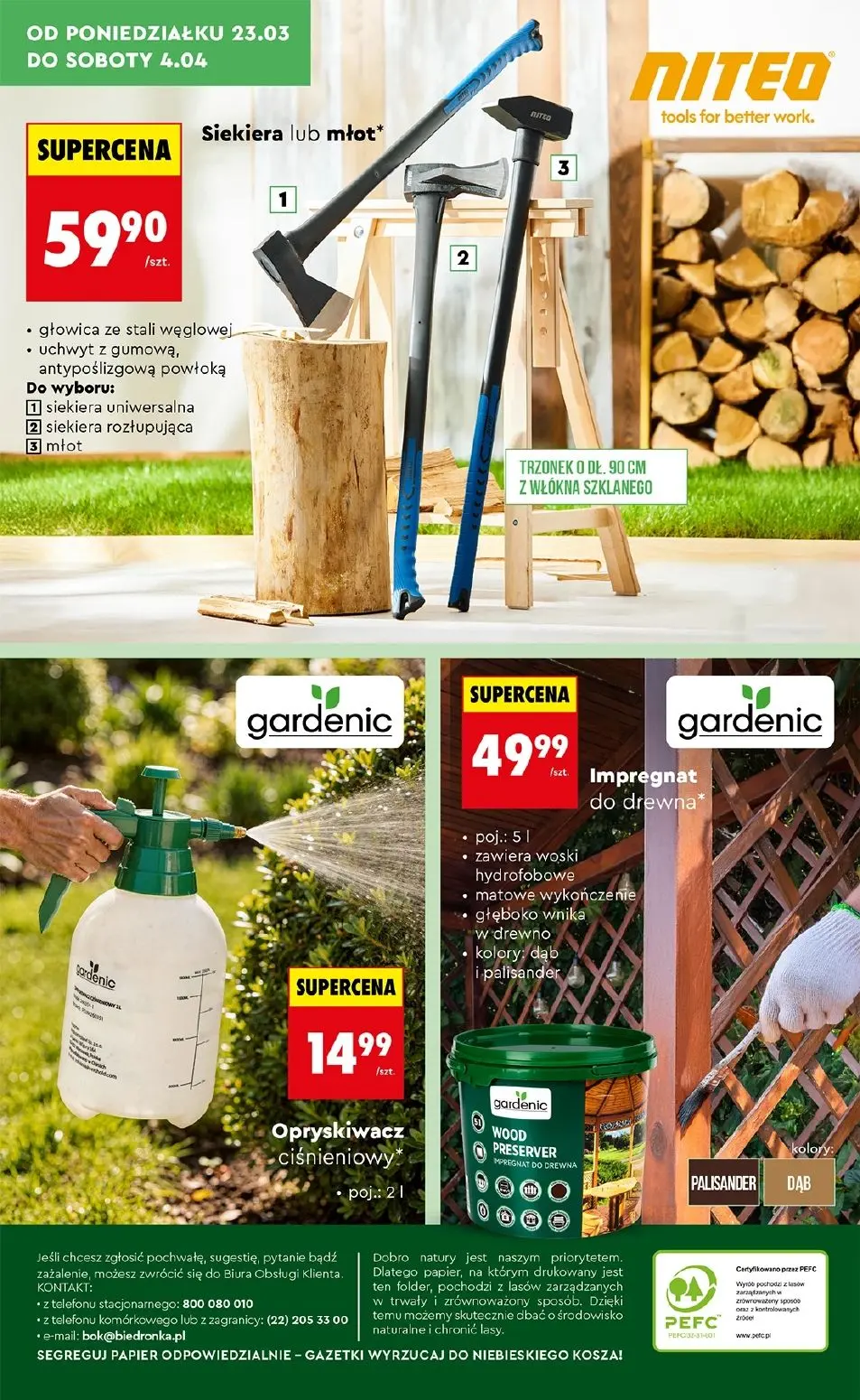 gazetka promocyjna Biedronka Hity i inspiracje do ogrodu - Strona 28