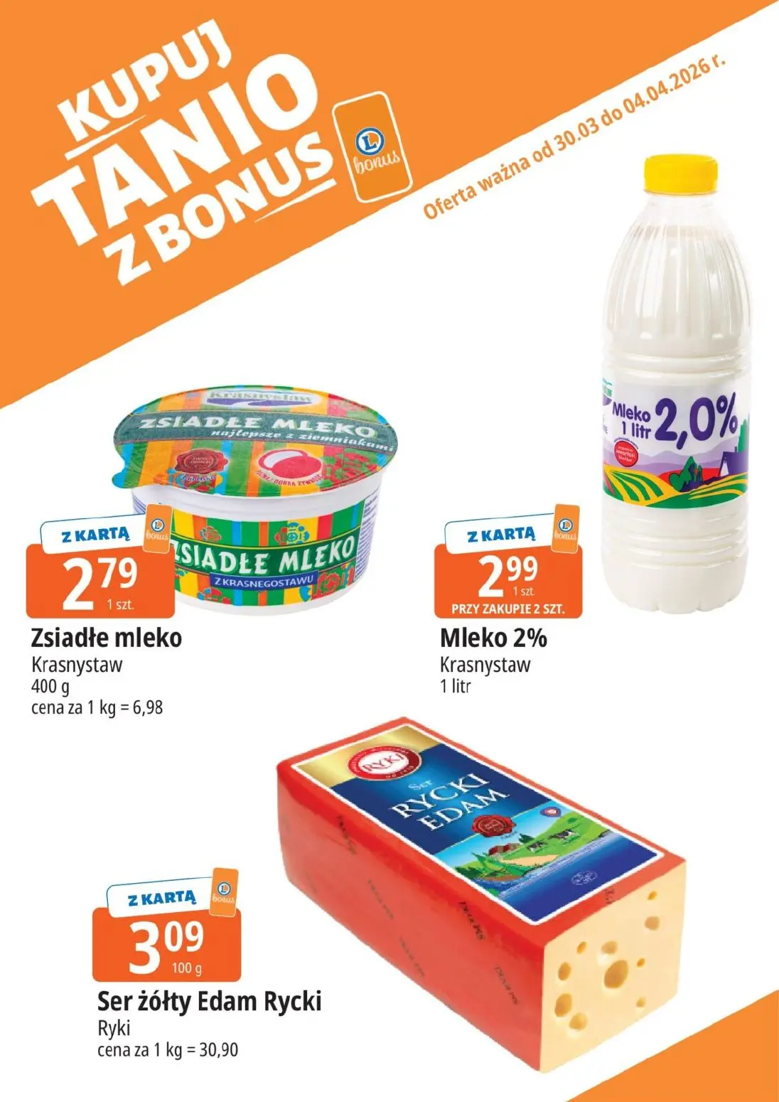 gazetka promocyjna E.Leclerc Kupuj tanio z bonus - Strona 2