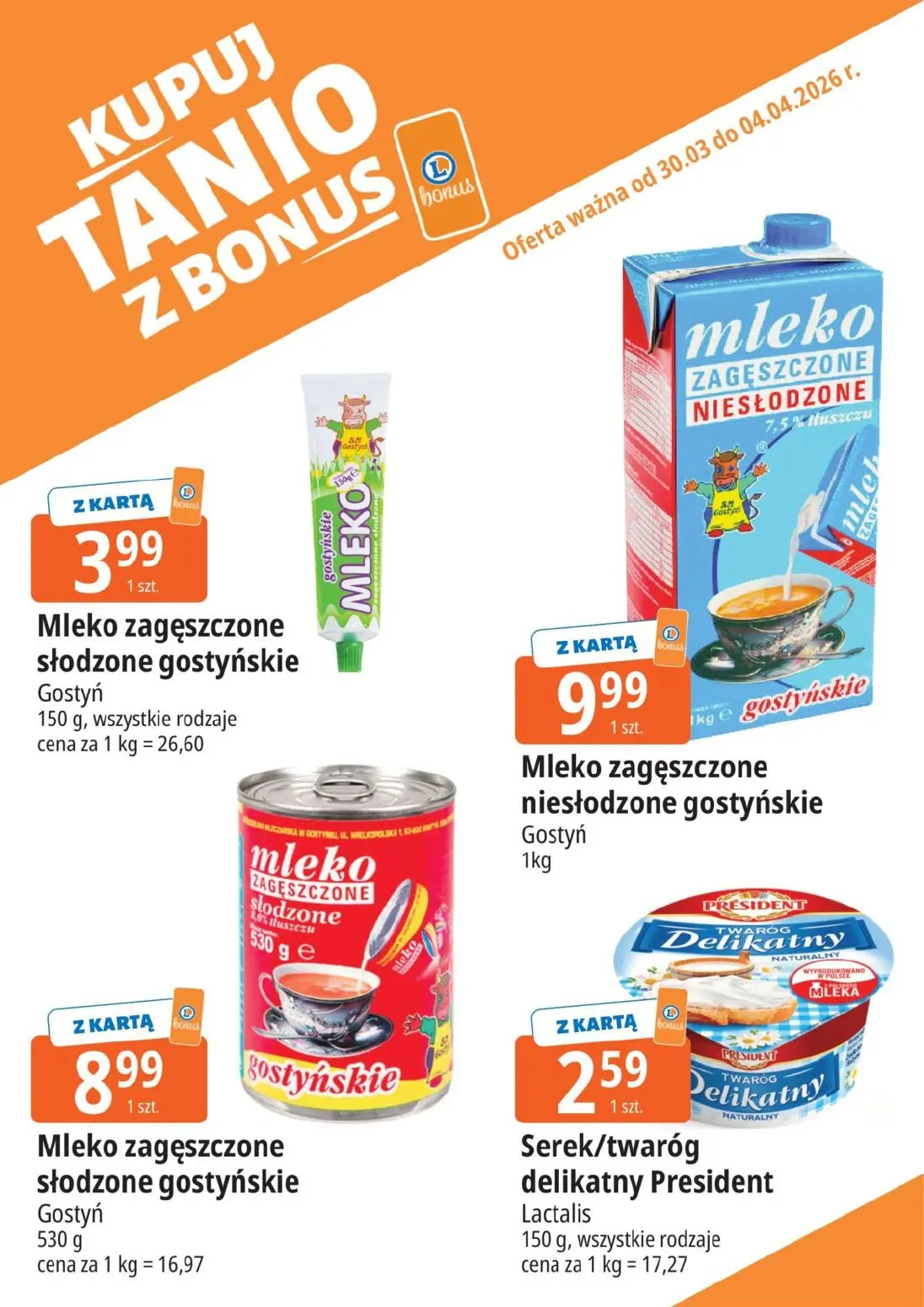 gazetka promocyjna E.Leclerc Kupuj tanio z bonus - Strona 3