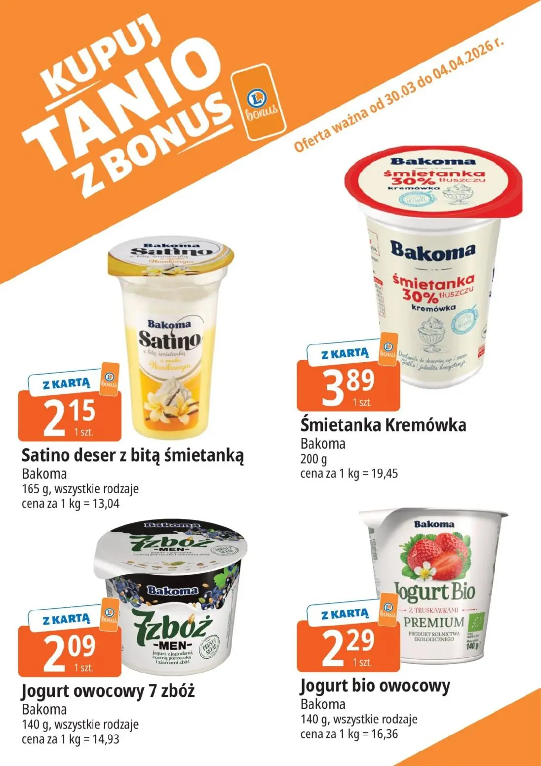 gazetka promocyjna E.Leclerc Kupuj tanio z bonus - Strona 4