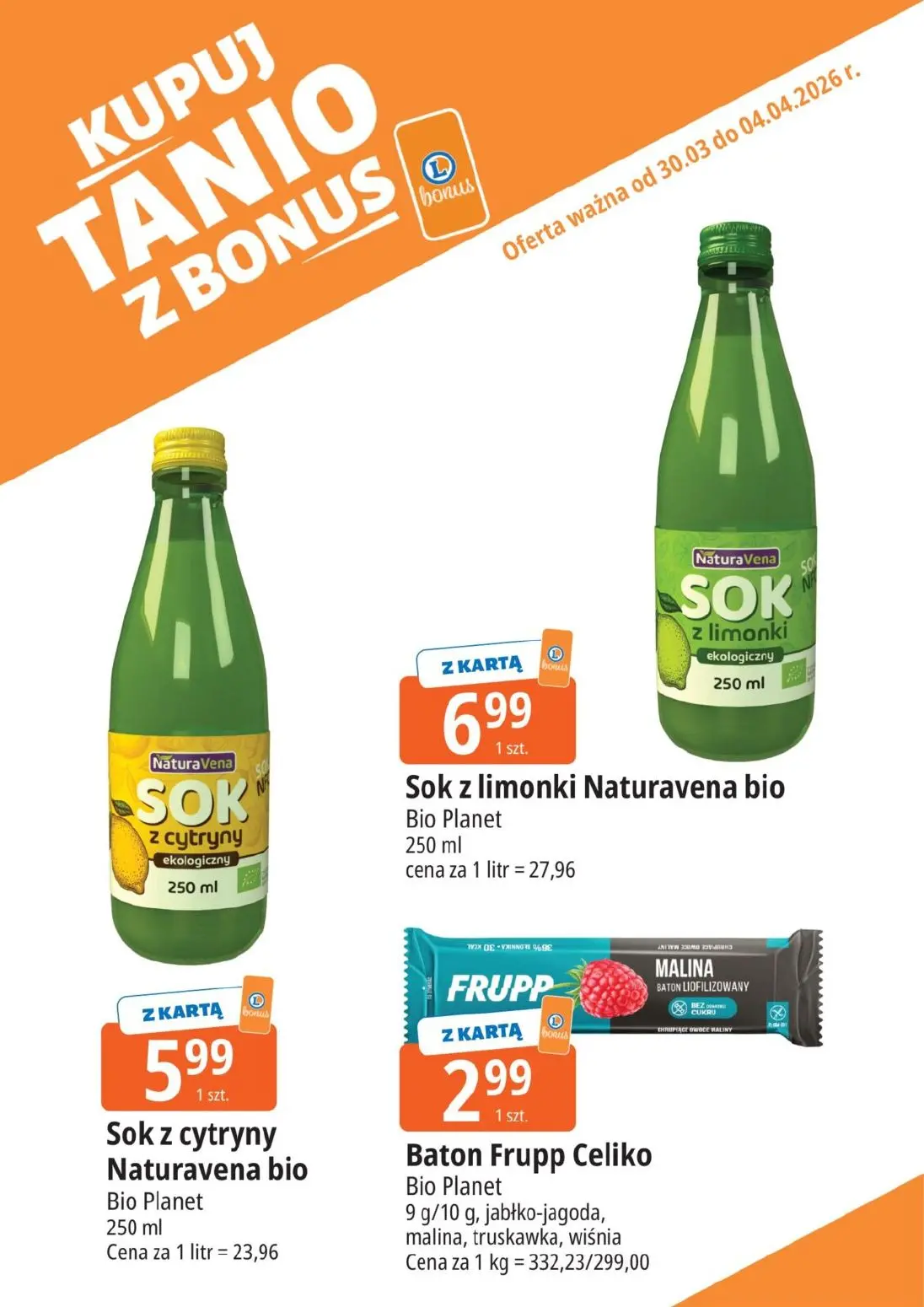 gazetka promocyjna E.Leclerc Kupuj tanio z bonus - Strona 14