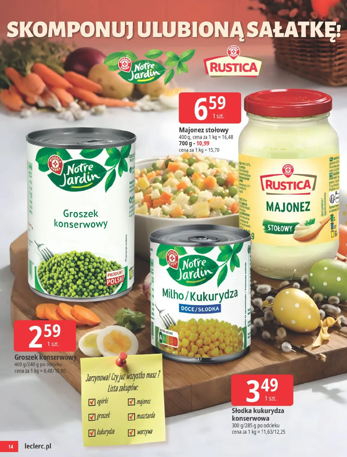 gazetka promocyjna E.Leclerc Wielkanocne przygotowania - Strona 14