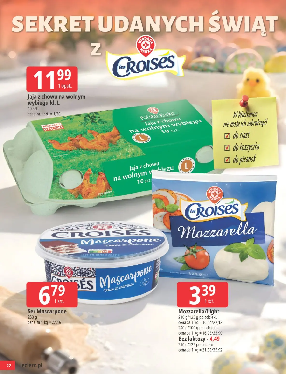 gazetka promocyjna E.Leclerc Wielkanocne przygotowania - Strona 22