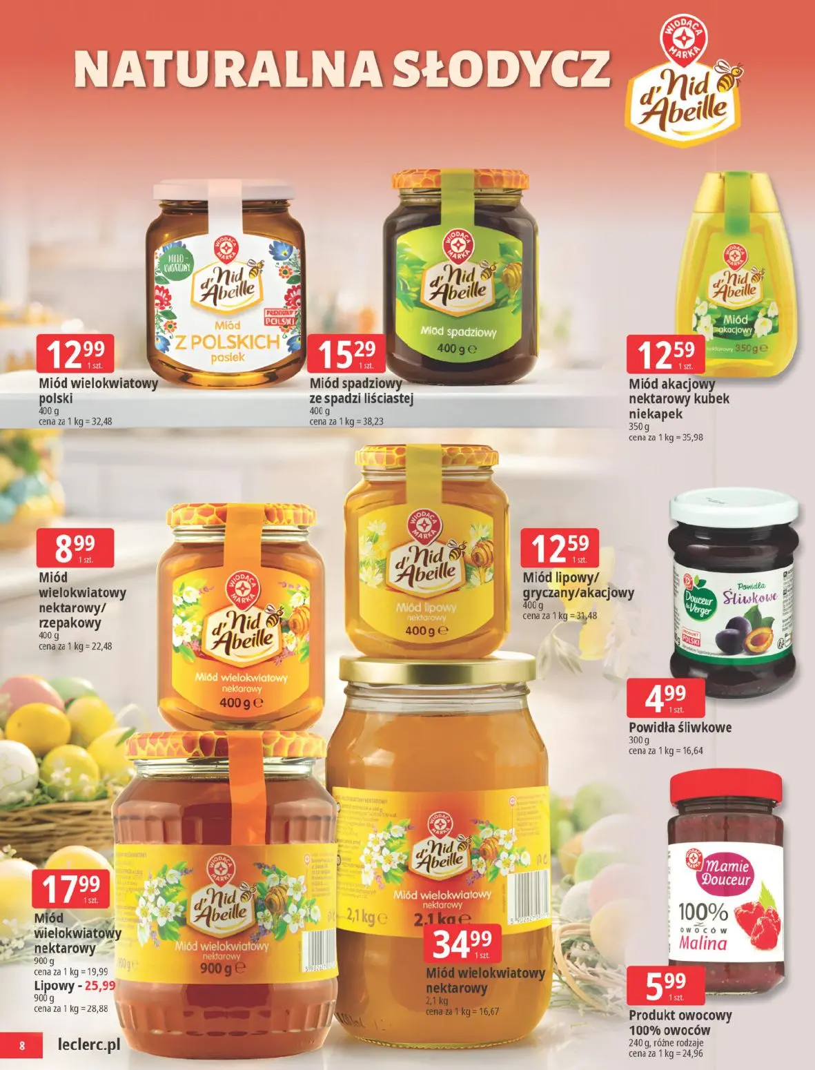 gazetka promocyjna E.Leclerc Wielkanoc pełna smaku - Strona 8