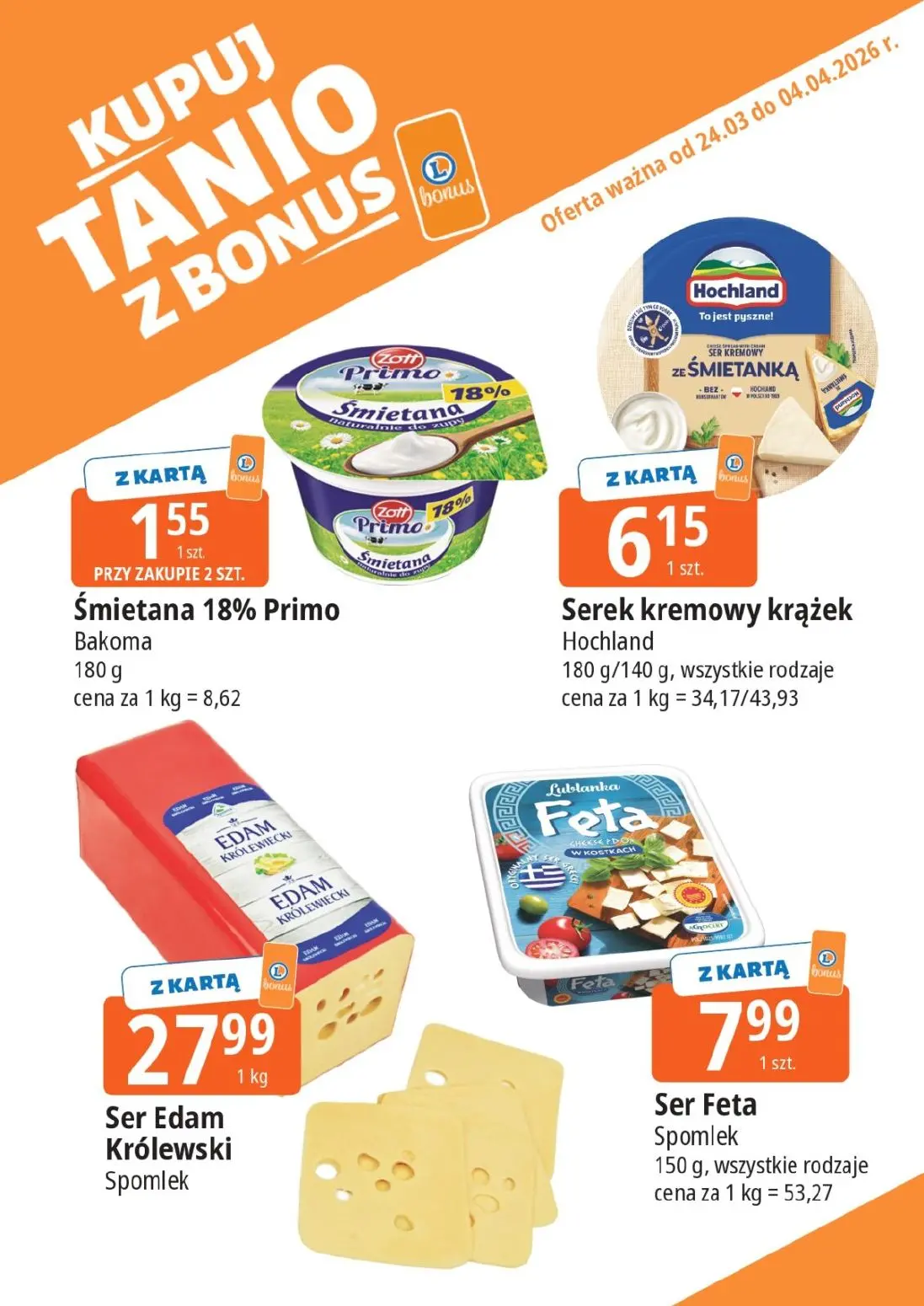 gazetka promocyjna E.Leclerc Kupuj tanio z bonus - Strona 2