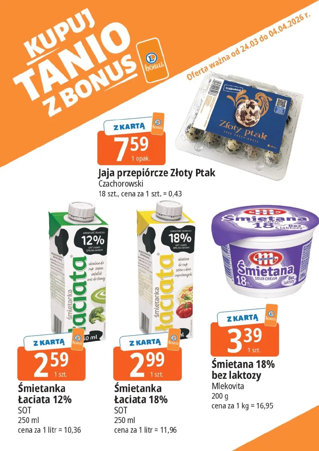 gazetka promocyjna E.Leclerc Kupuj tanio z bonus - Strona 3