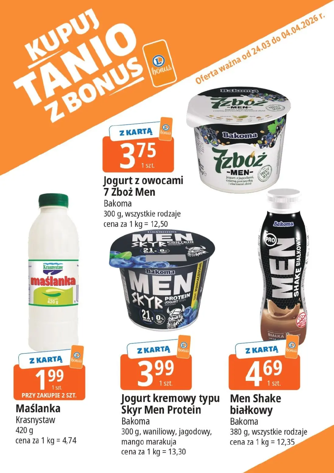 gazetka promocyjna E.Leclerc Kupuj tanio z bonus - Strona 4