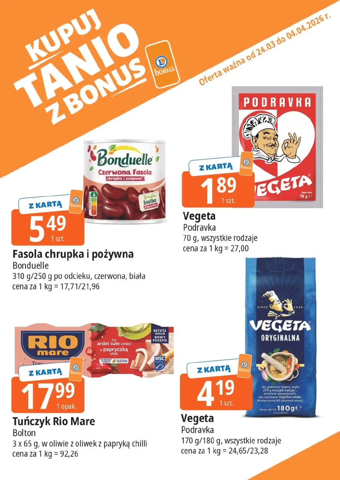 gazetka promocyjna E.Leclerc Kupuj tanio z bonus - Strona 14