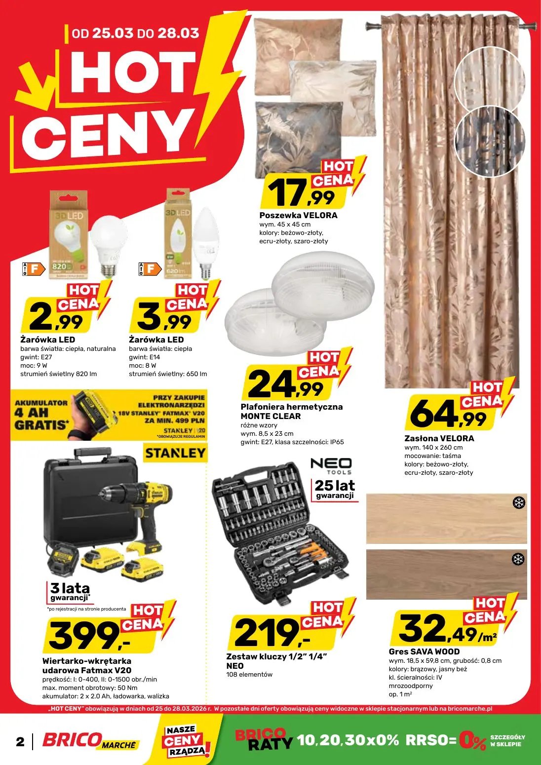 gazetka promocyjna BRICOMARCHE Z pasją do domu i ogrodu - Strona 2