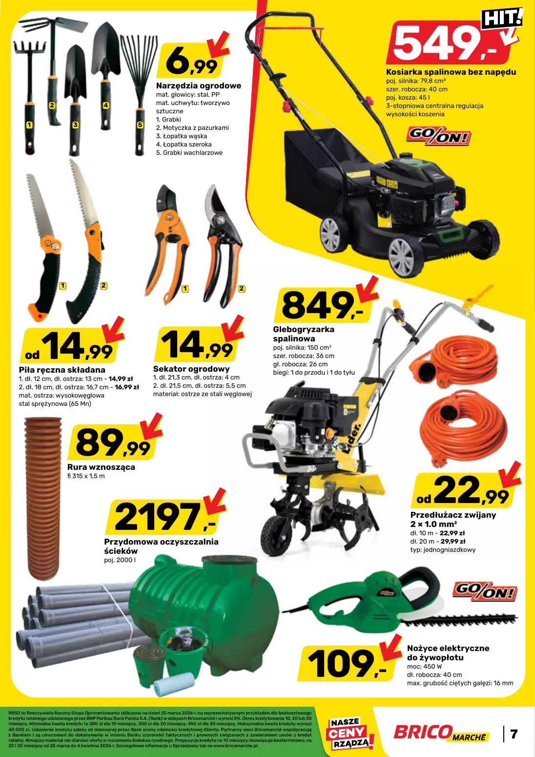 gazetka promocyjna BRICOMARCHE Z pasją do domu i ogrodu - Strona 7