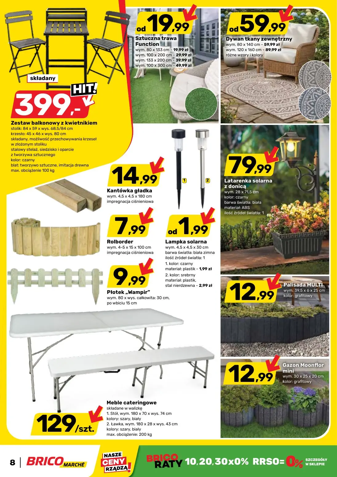 gazetka promocyjna BRICOMARCHE Z pasją do domu i ogrodu - Strona 8