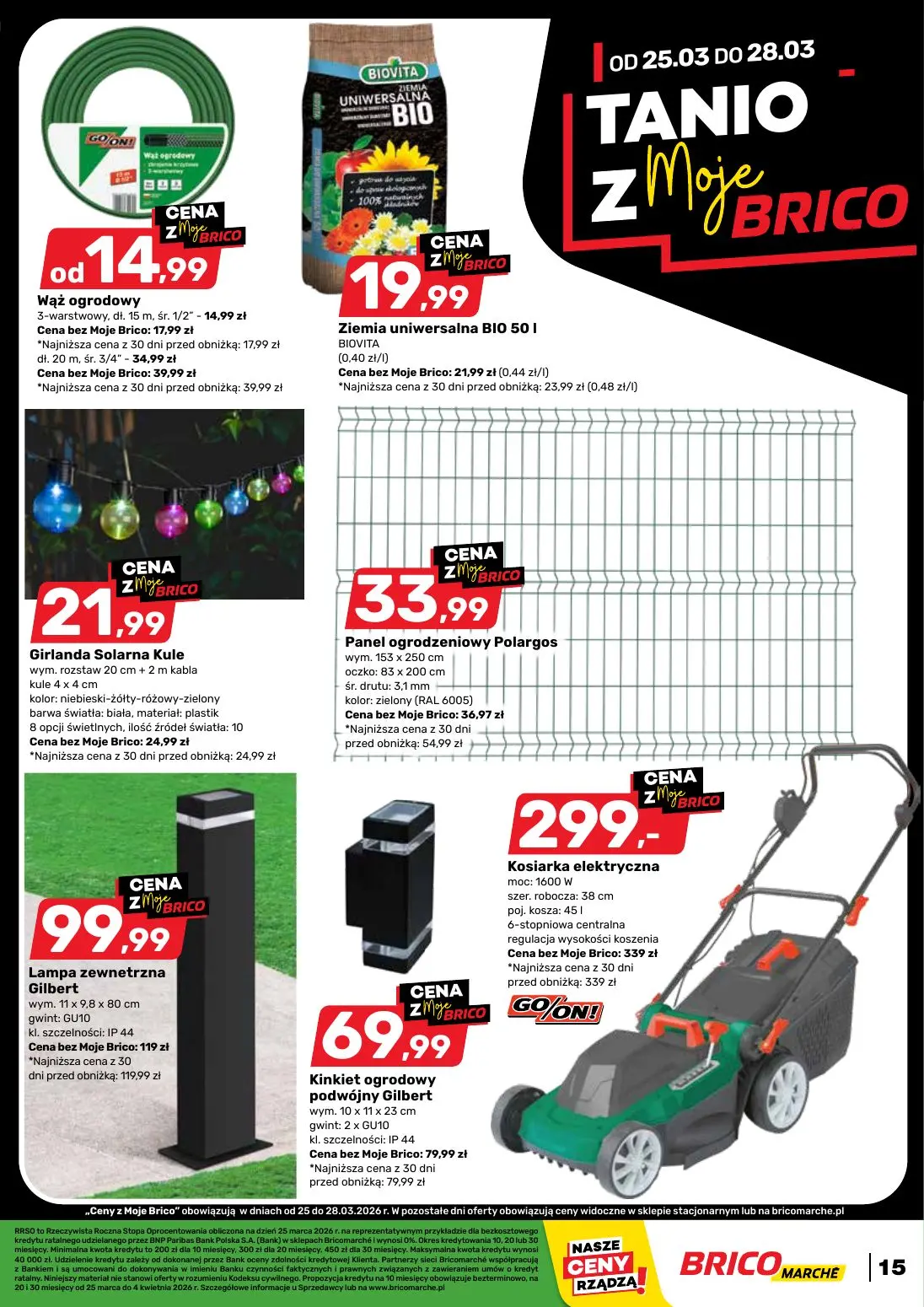 gazetka promocyjna BRICOMARCHE Z pasją do domu i ogrodu - Strona 15