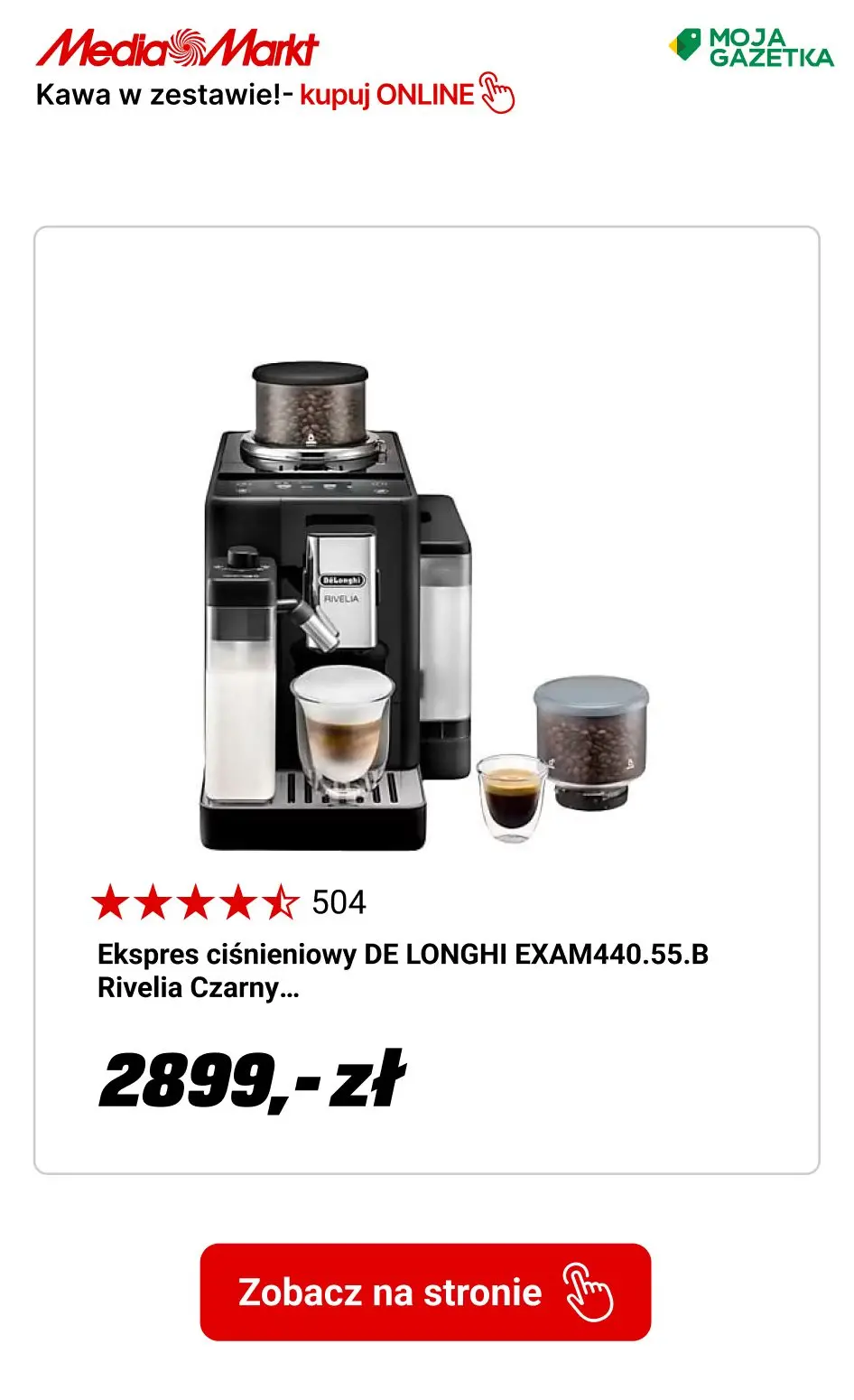 gazetka promocyjna Media Markt Ekspresy automatyczne z 4 kg kawy w zestawie - Strona 9