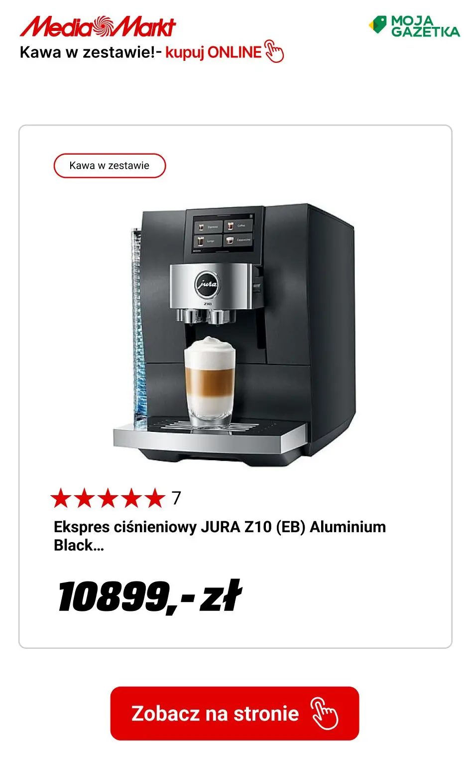 gazetka promocyjna Media Markt Ekspresy automatyczne z 4 kg kawy w zestawie - Strona 14