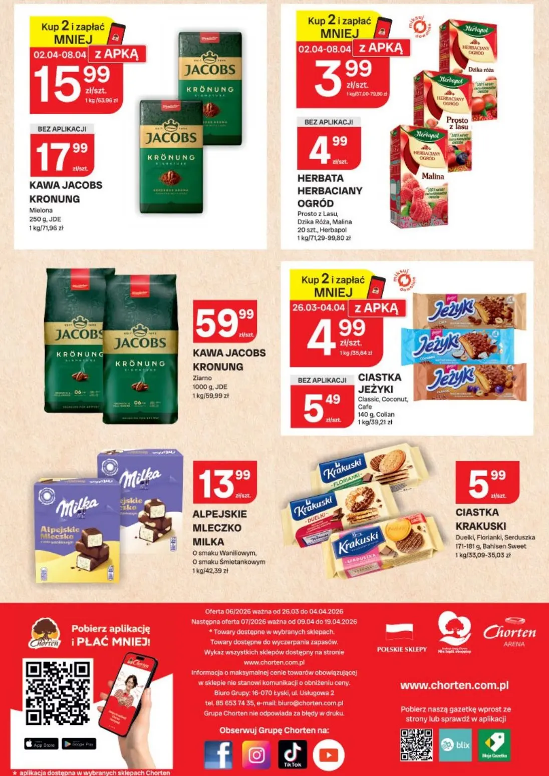 gazetka promocyjna Chorten Podlaskie - market - Strona 8