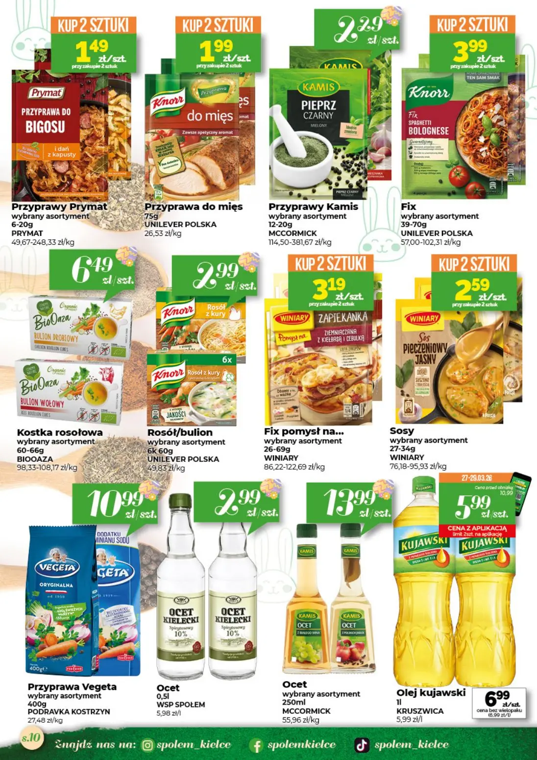 gazetka promocyjna Społem Kielce  - Strona 10
