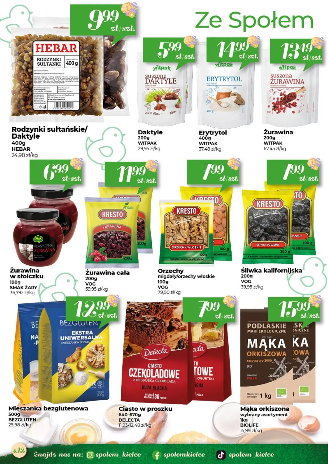 gazetka promocyjna Społem Kielce  - Strona 12