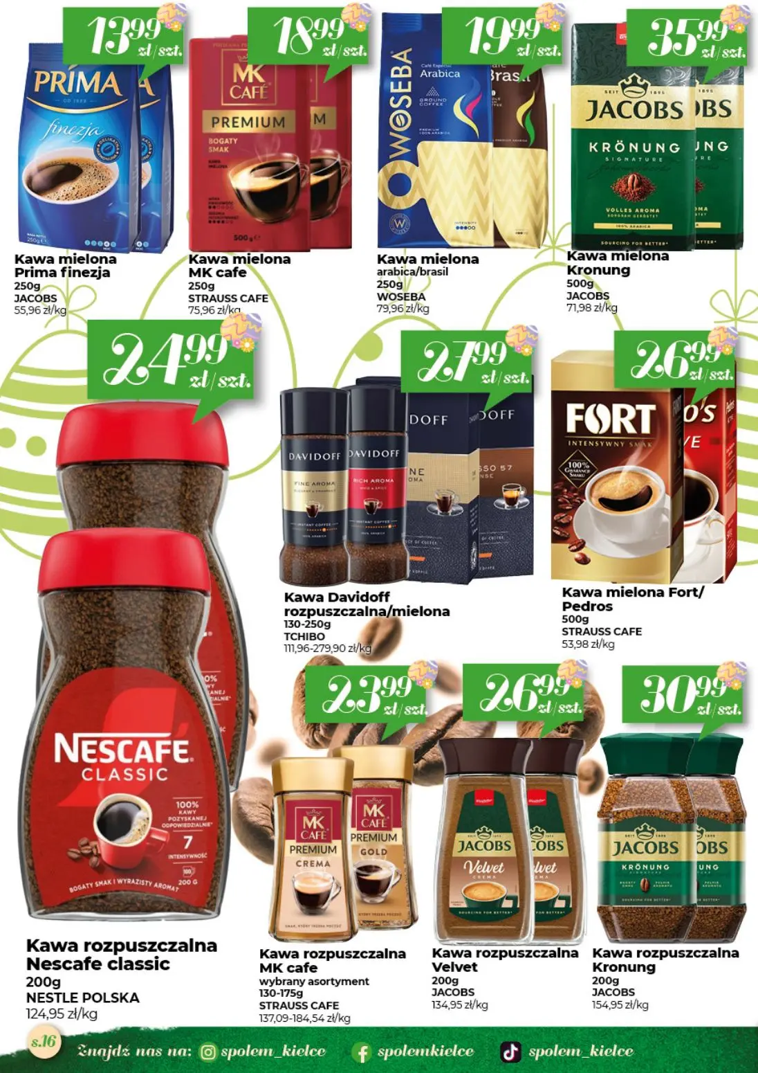 gazetka promocyjna Społem Kielce  - Strona 16
