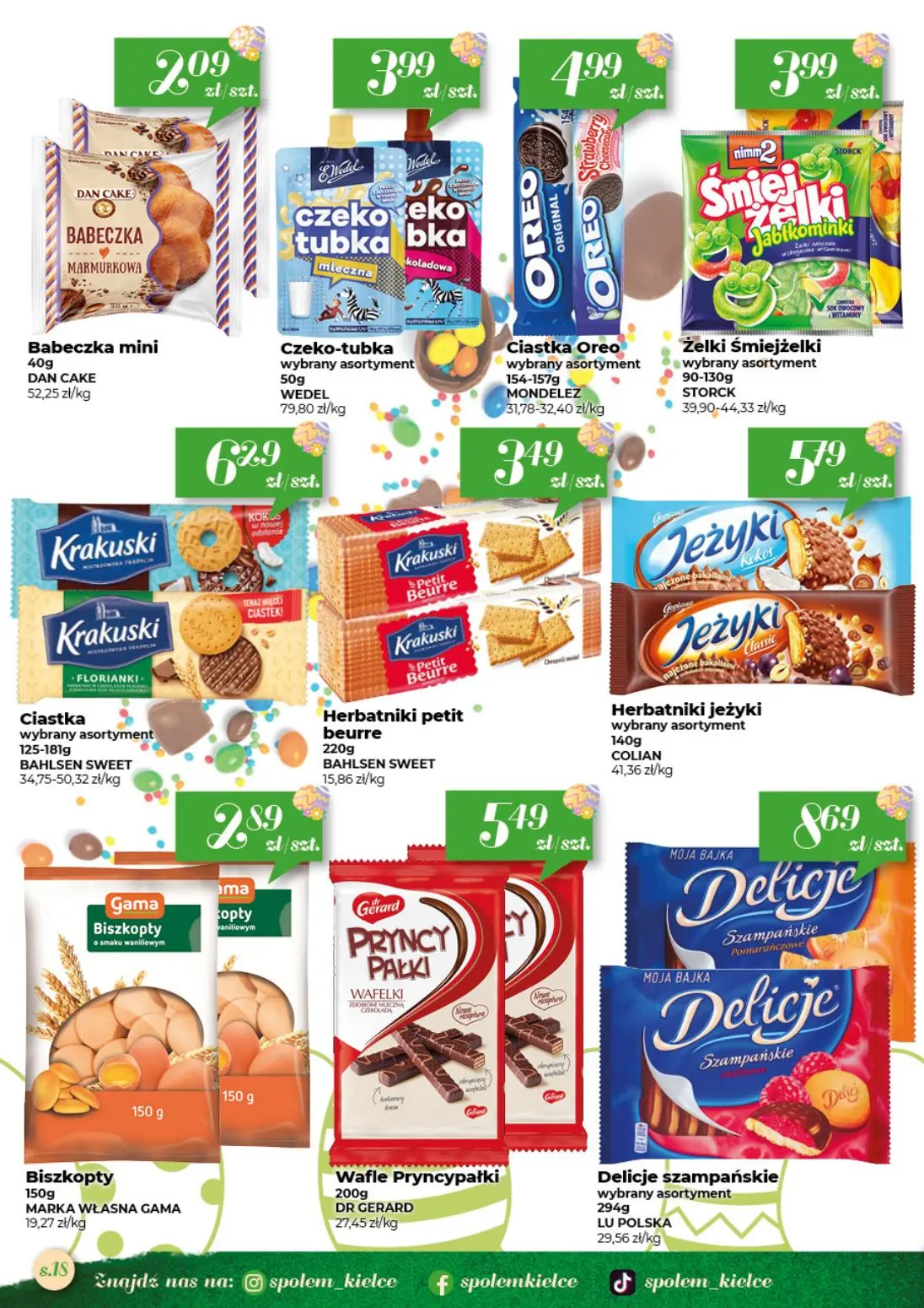 gazetka promocyjna Społem Kielce  - Strona 18
