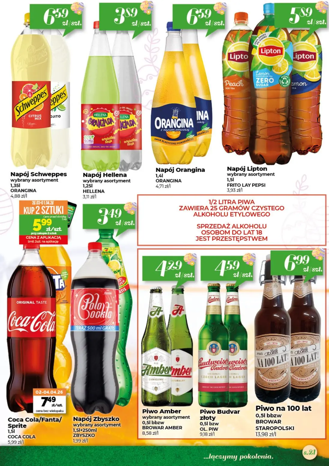 gazetka promocyjna Społem Kielce  - Strona 21