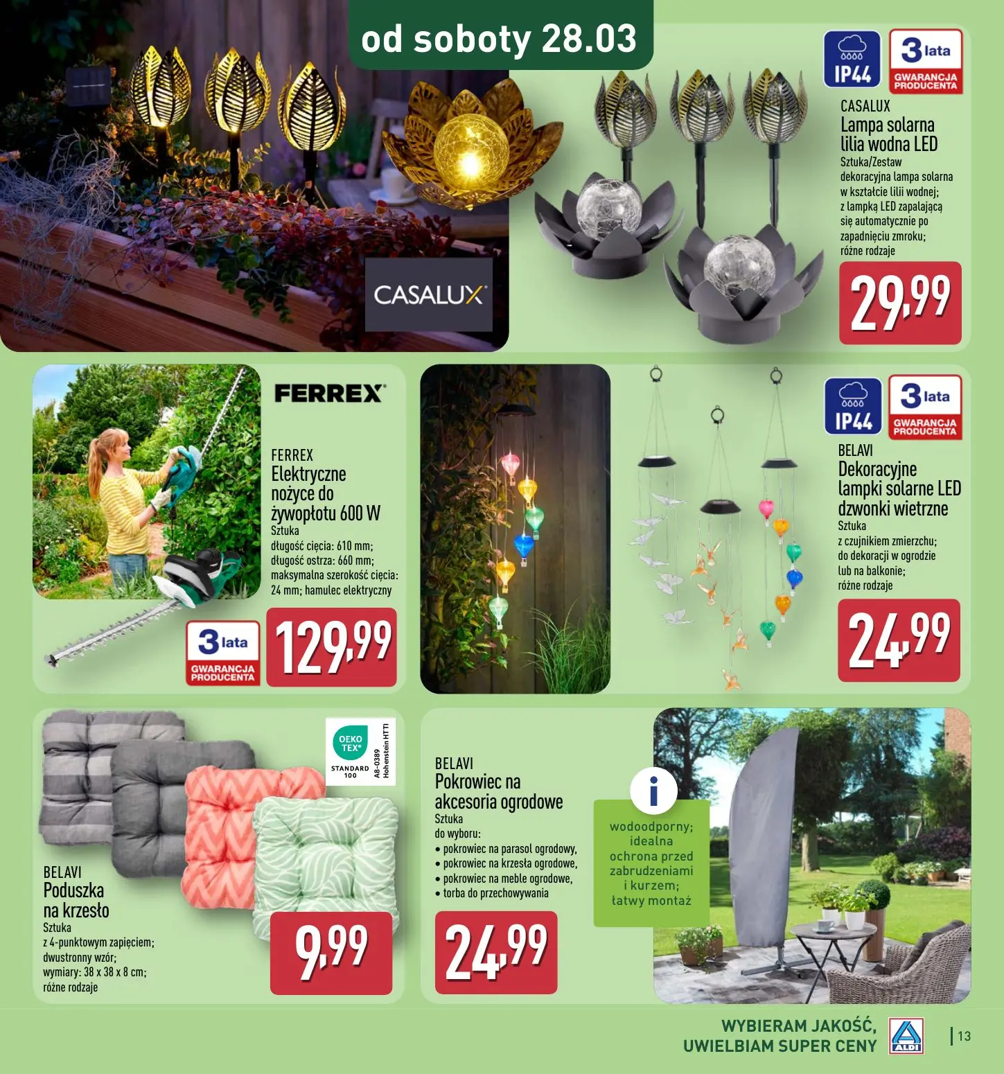 gazetka promocyjna ALDI Katalog OGRÓD 🌷 - Strona 13