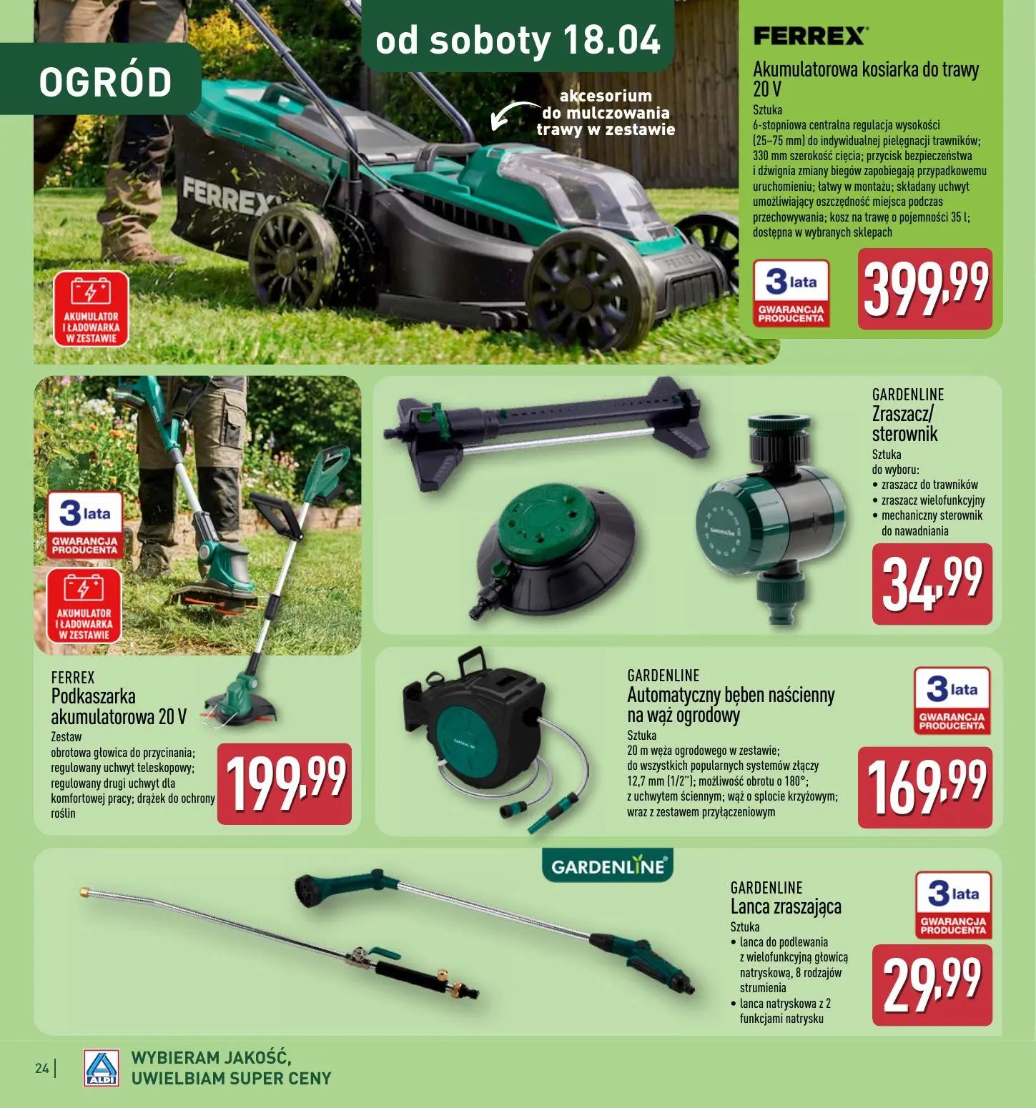 gazetka promocyjna ALDI Katalog OGRÓD 🌷 - Strona 24