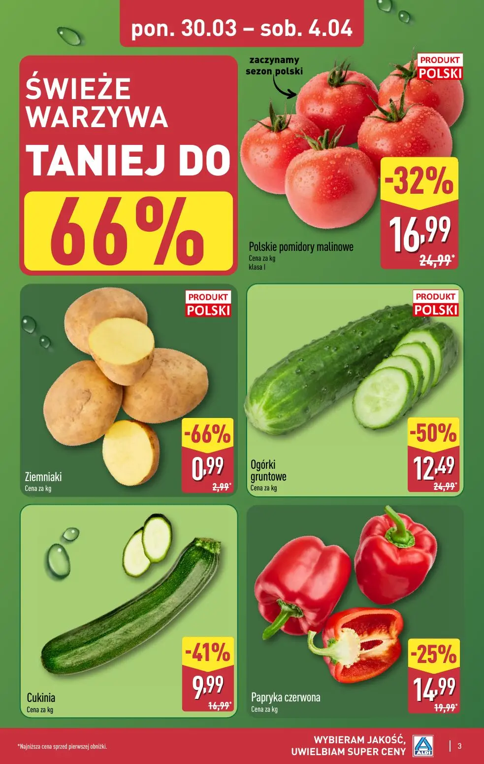 gazetka promocyjna ALDI Na WIELKANOC wybieram ALDI 🐣 - Strona 3