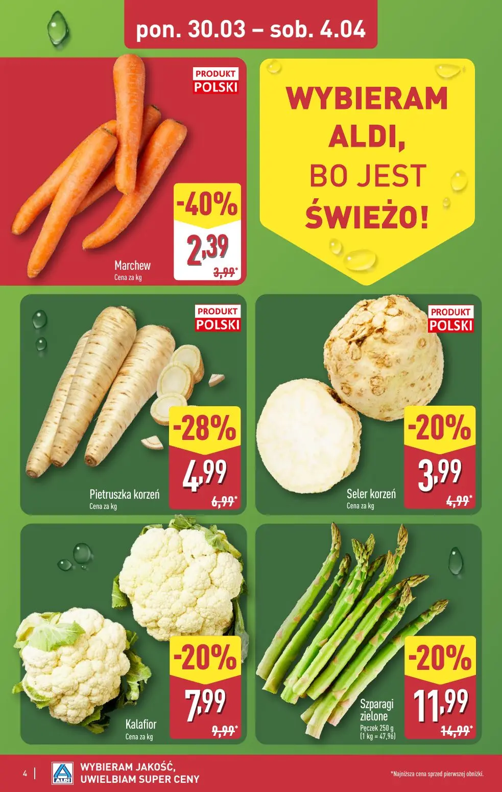 gazetka promocyjna ALDI Na WIELKANOC wybieram ALDI 🐣 - Strona 4