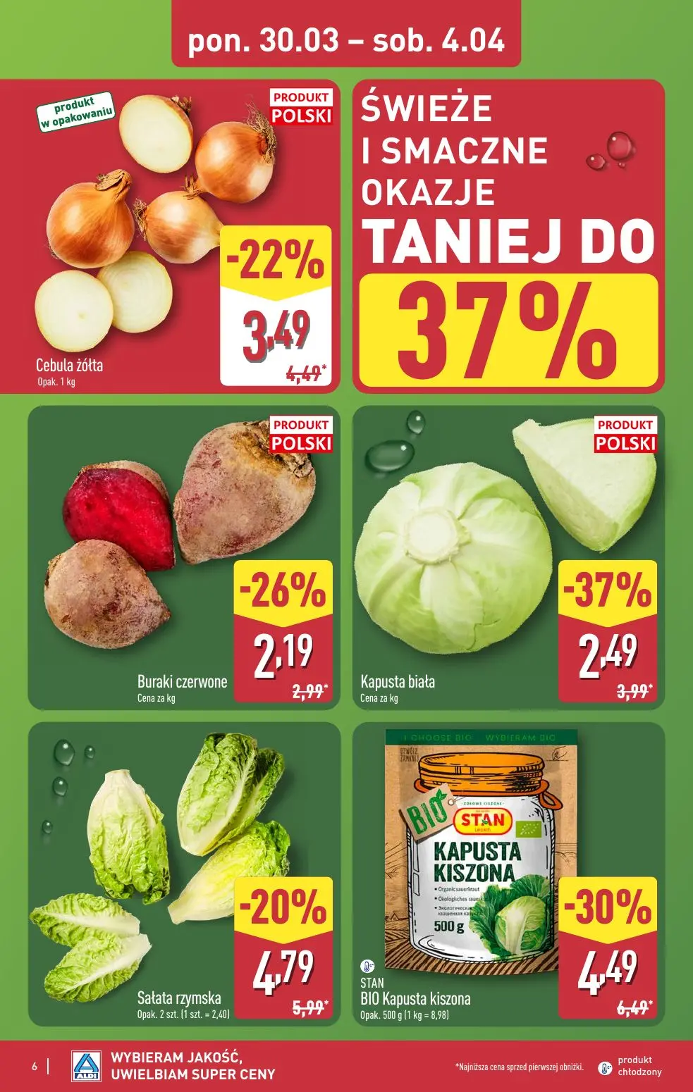 gazetka promocyjna ALDI Na WIELKANOC wybieram ALDI 🐣 - Strona 6
