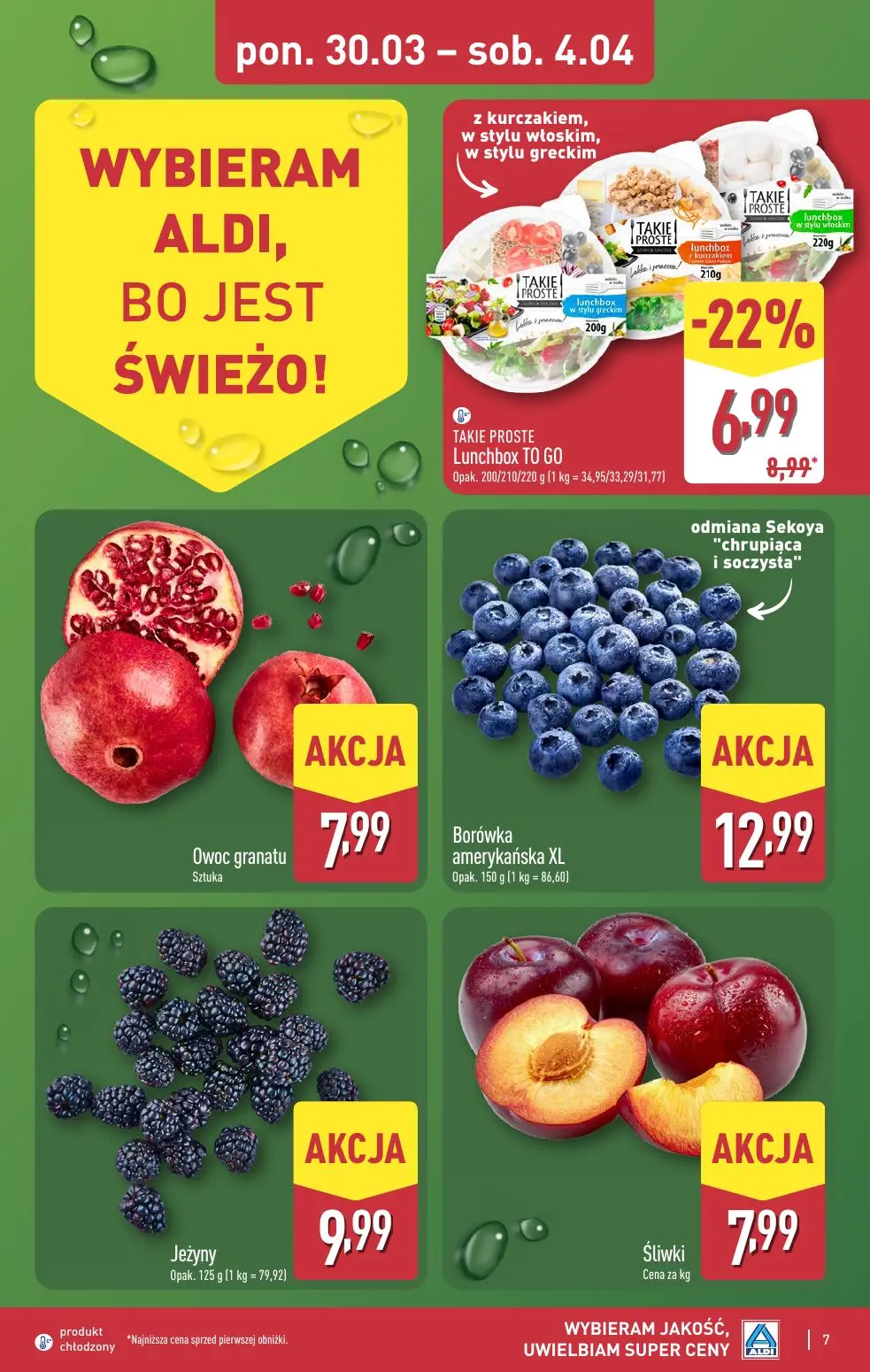 gazetka promocyjna ALDI Na WIELKANOC wybieram ALDI 🐣 - Strona 7