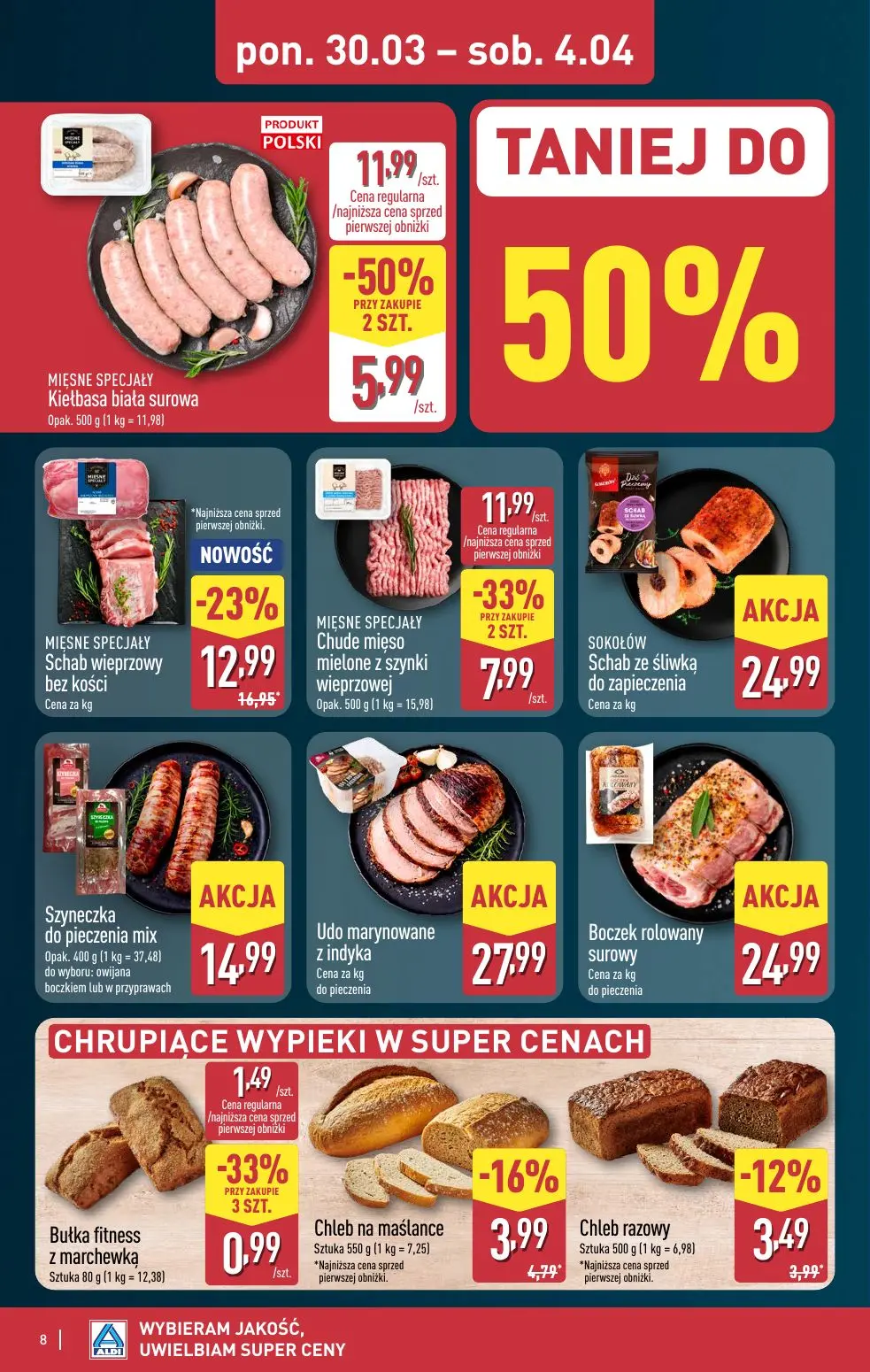gazetka promocyjna ALDI Na WIELKANOC wybieram ALDI 🐣 - Strona 8