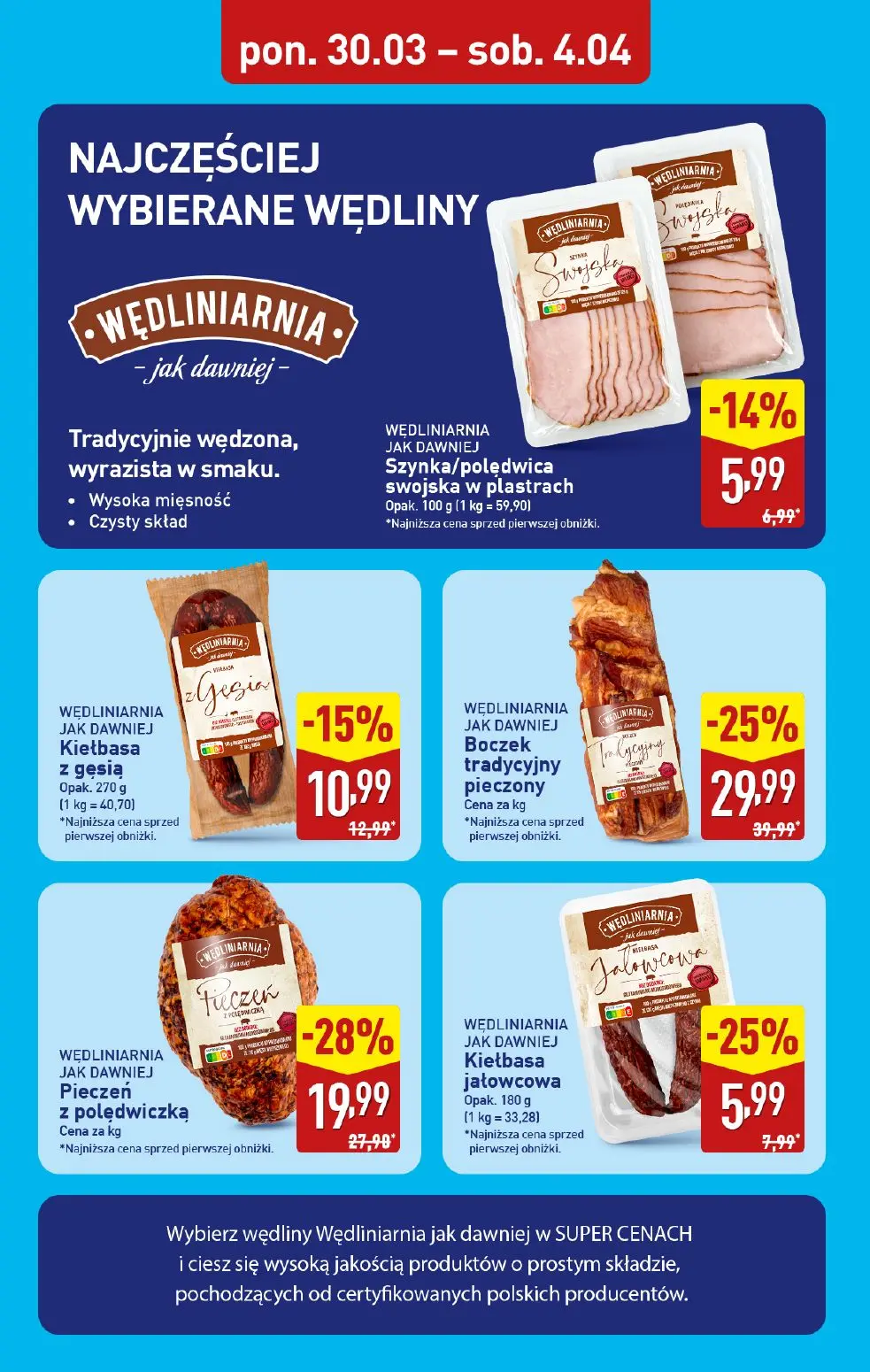 gazetka promocyjna ALDI Na WIELKANOC wybieram ALDI 🐣 - Strona 11