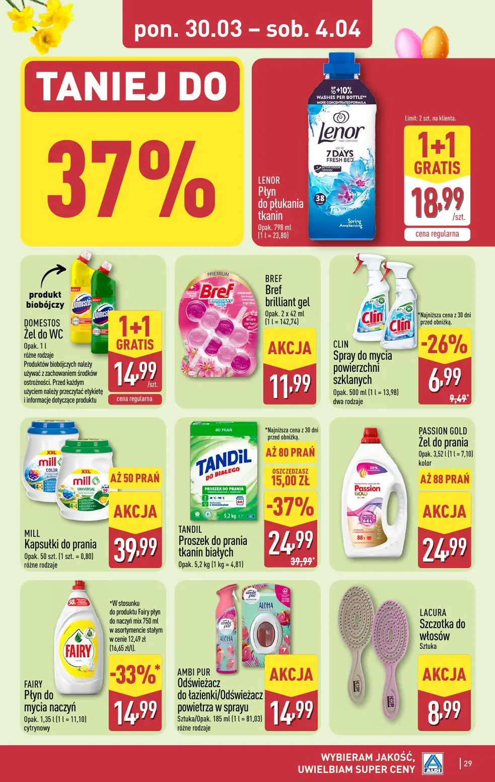 gazetka promocyjna ALDI Na WIELKANOC wybieram ALDI 🐣 - Strona 29