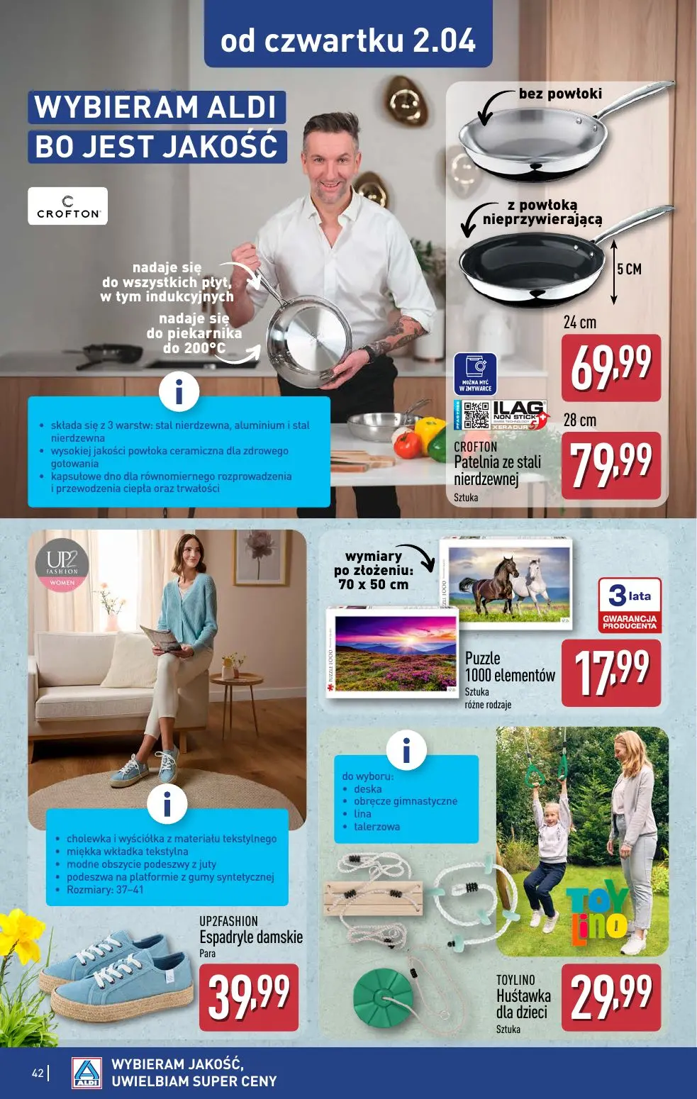gazetka promocyjna ALDI Na WIELKANOC wybieram ALDI 🐣 - Strona 42