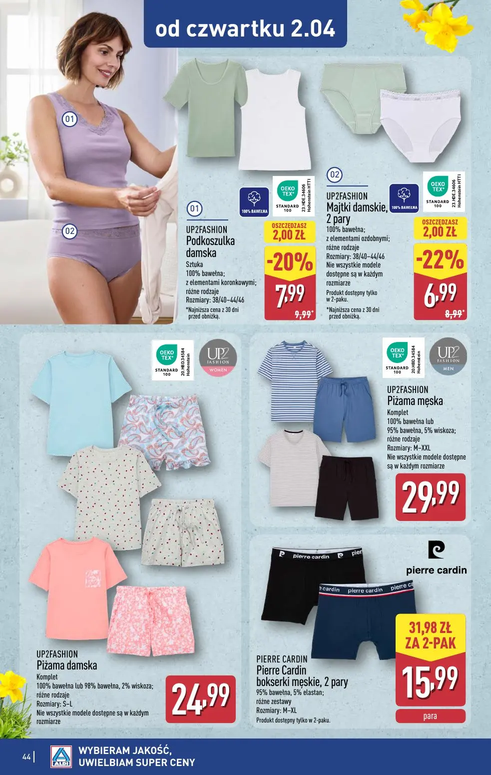 gazetka promocyjna ALDI Na WIELKANOC wybieram ALDI 🐣 - Strona 44