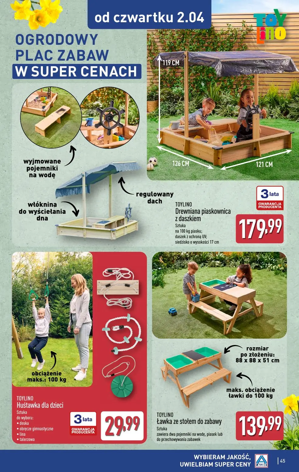 gazetka promocyjna ALDI Na WIELKANOC wybieram ALDI 🐣 - Strona 45