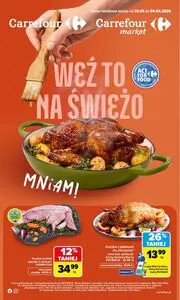 Gazetka promocyjna Carrefour Market, ważna od 2026-03-30 do 2026-04-04.