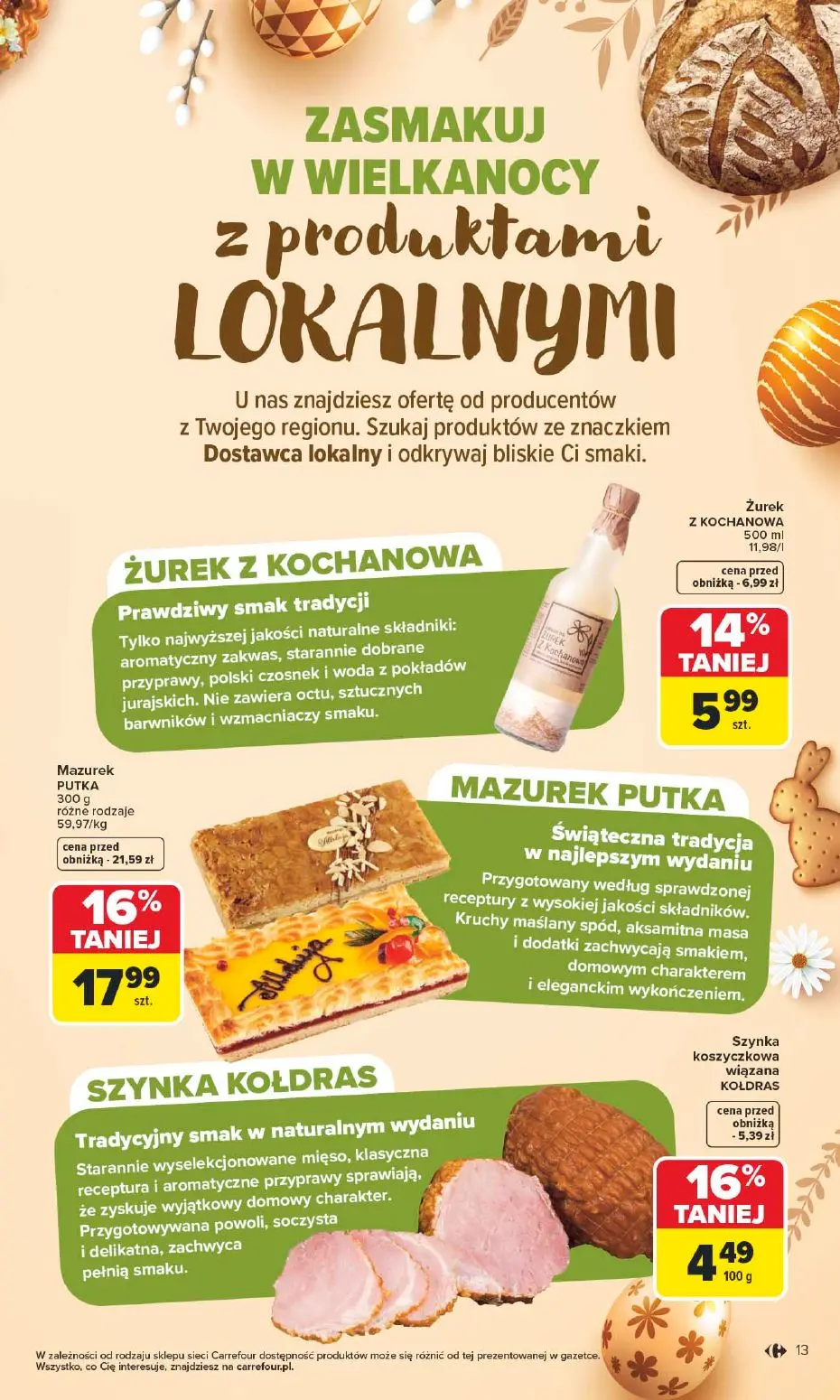 gazetka promocyjna Carrefour Market Wielkanoc smakuje lepiej - Strona 15