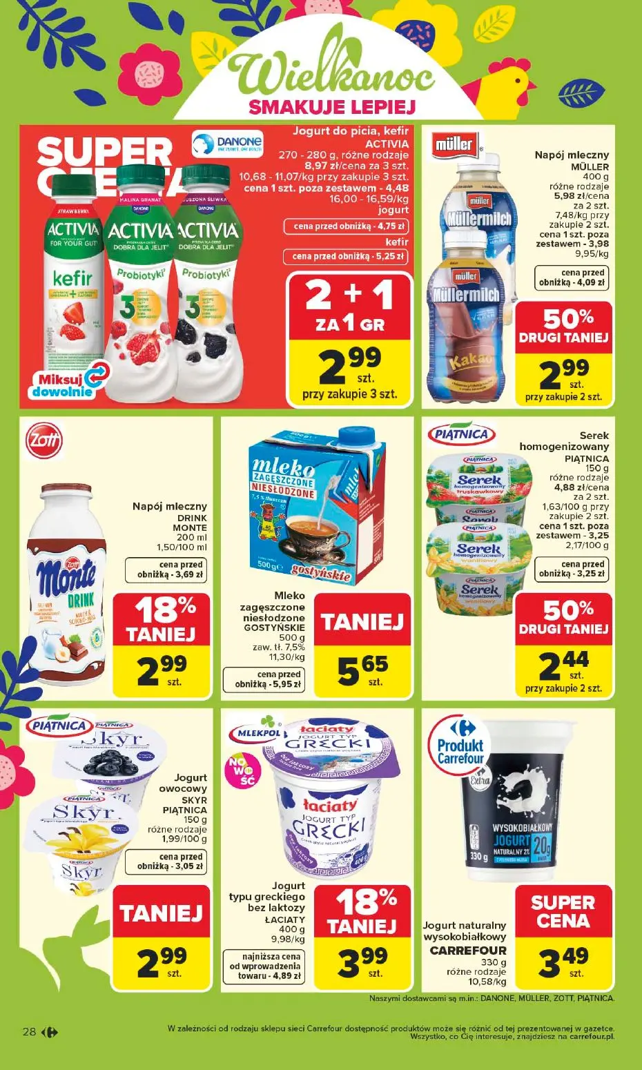 gazetka promocyjna Carrefour Market Wielkanoc smakuje lepiej - Strona 30