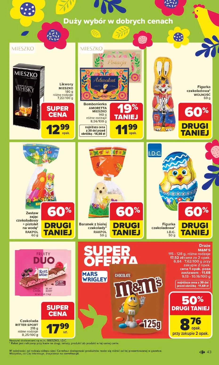 gazetka promocyjna Carrefour Market Wielkanoc smakuje lepiej - Strona 45