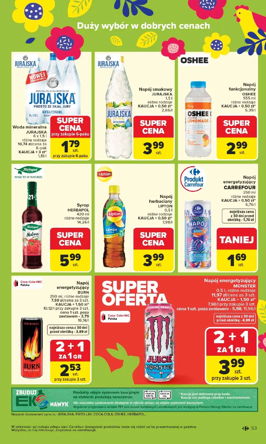 gazetka promocyjna Carrefour Market Wielkanoc smakuje lepiej - Strona 55