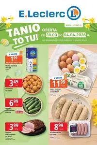 Gazetka promocyjna E.Leclerc, ważna od 2026-03-30 do 2026-04-04.
