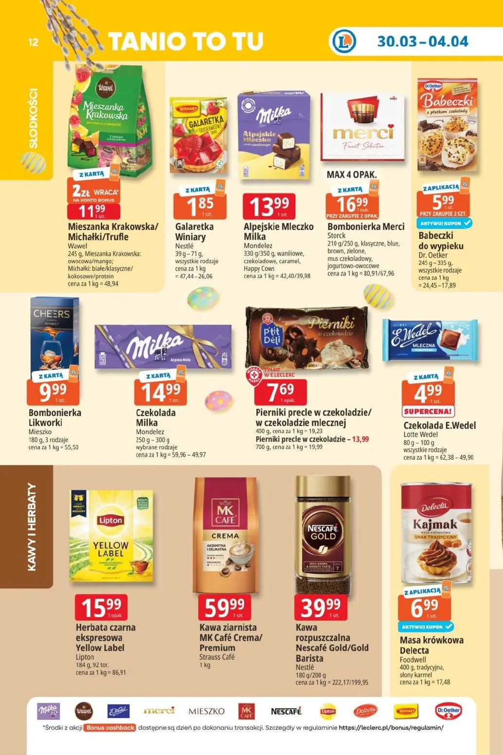 gazetka promocyjna E.Leclerc Tanio to tu! - Strona 12