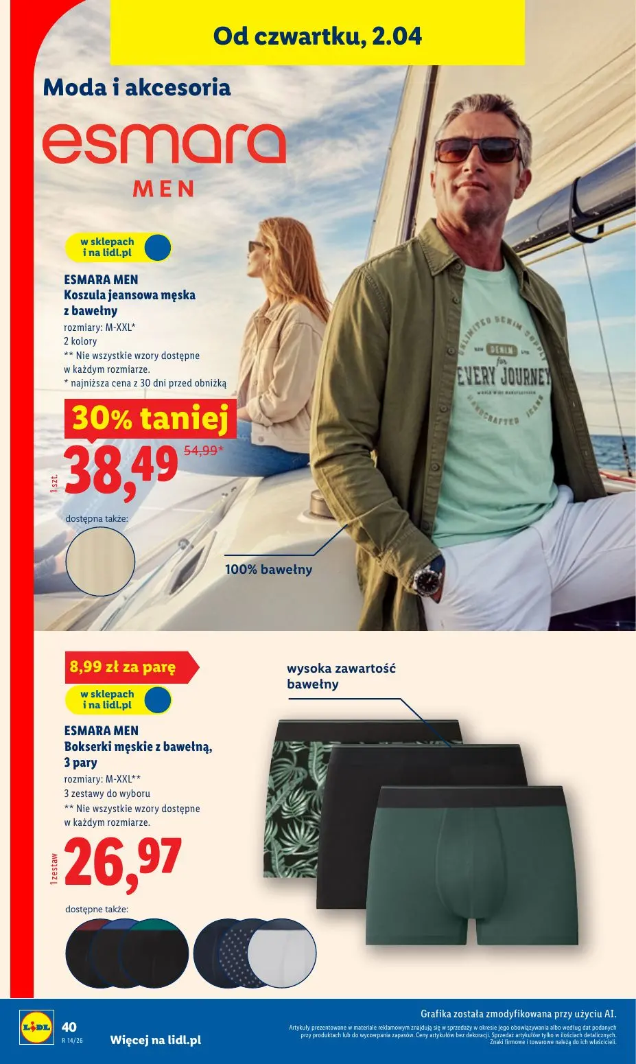 gazetka promocyjna LIDL Od poniedziałku - Strona 44