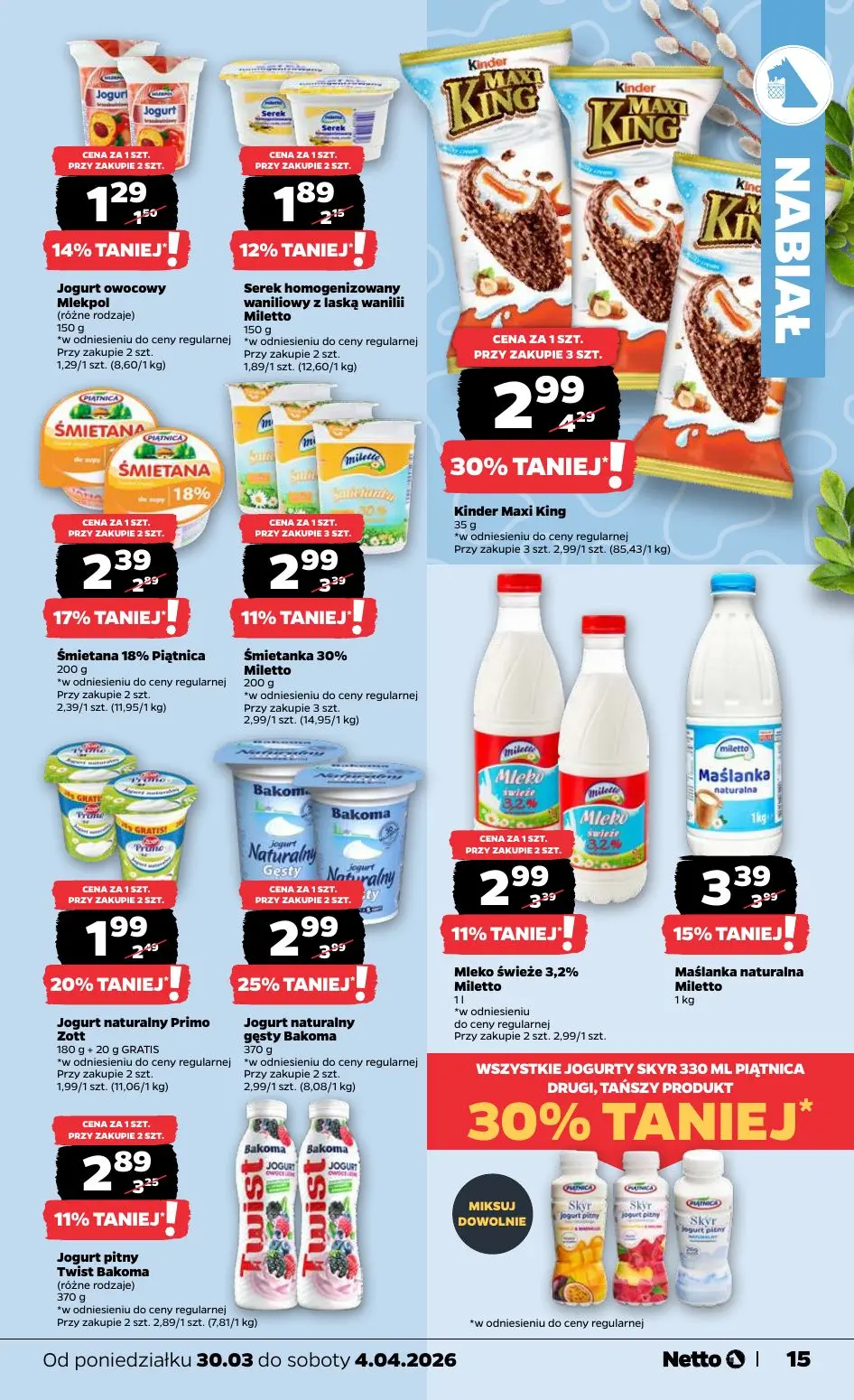 gazetka promocyjna NETTO Gazetka spożywcza - Strona 15