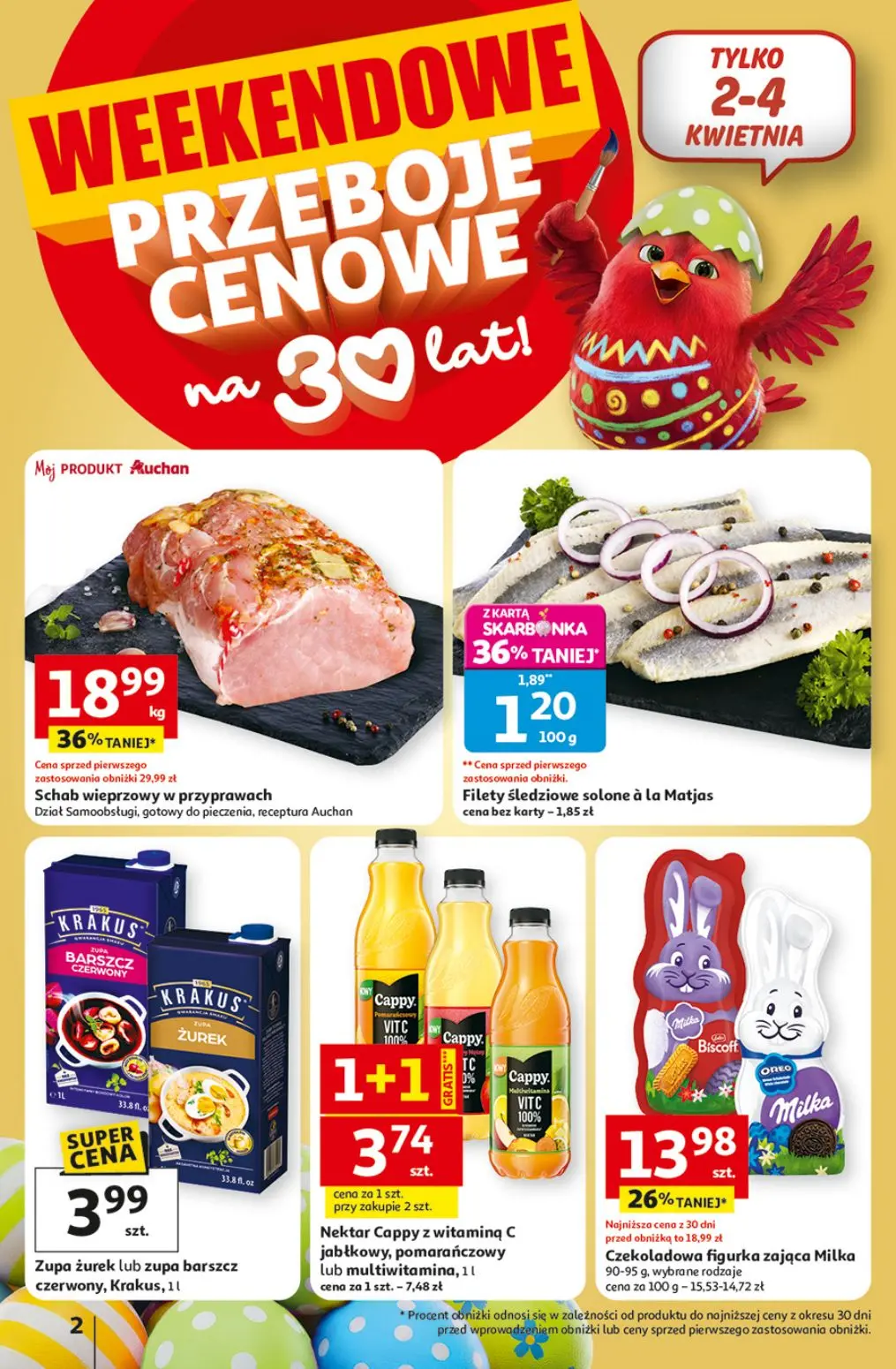 gazetka promocyjna Auchan Supermarket Ceny jak malowane - Strona 2