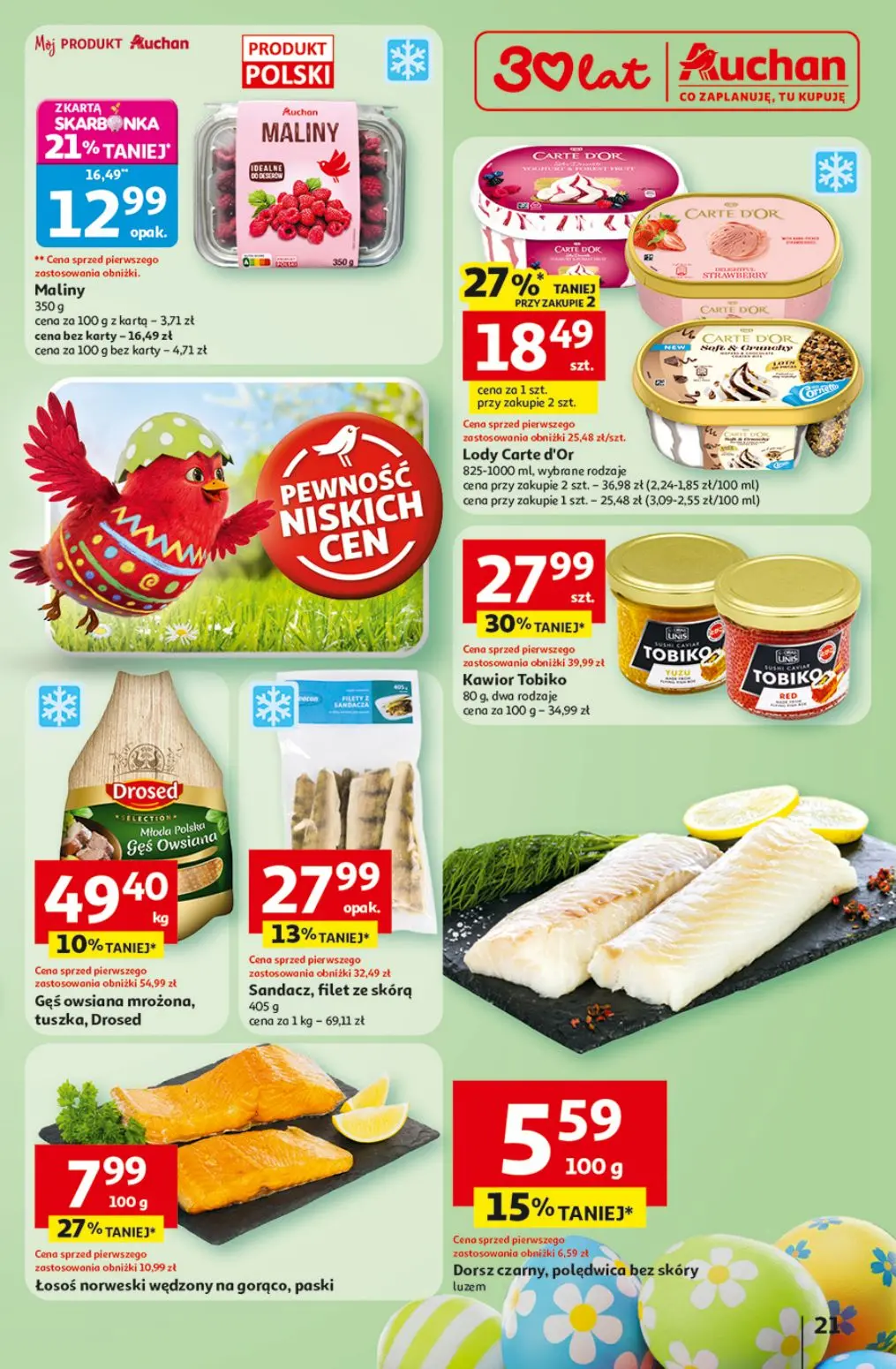 gazetka promocyjna Auchan Supermarket Ceny jak malowane - Strona 21
